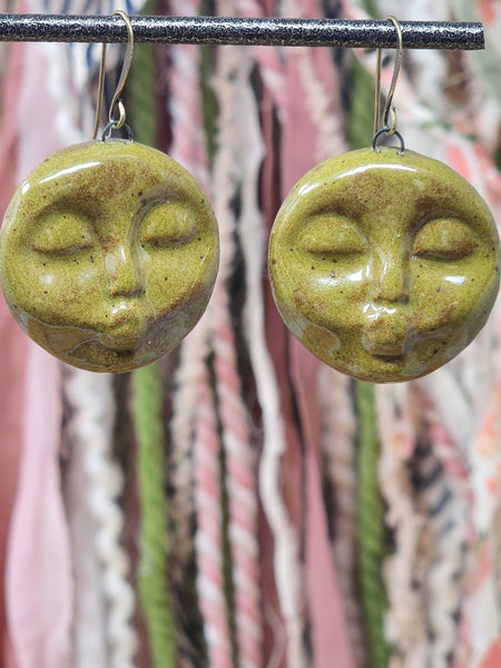 Green Goddess Earrings