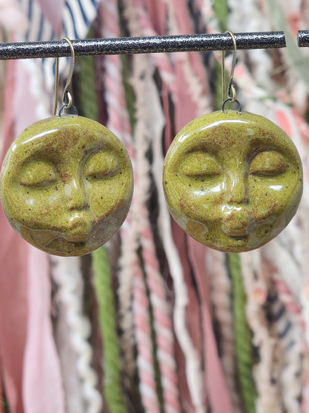 Green Goddess Earrings