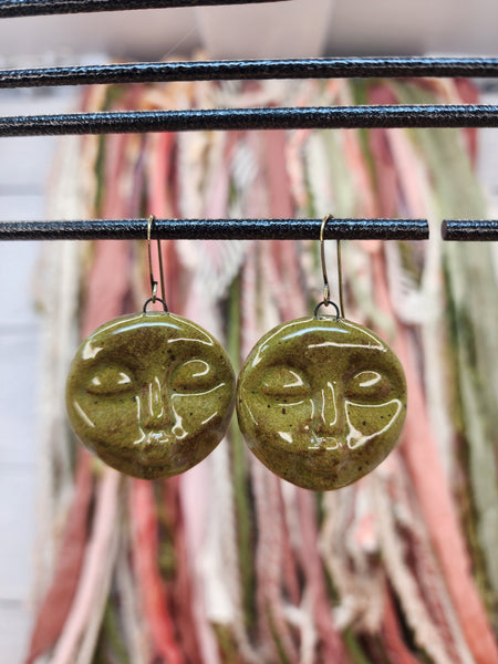 Green Goddess Earrings