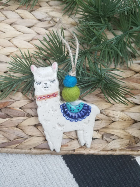 Llama Ornament