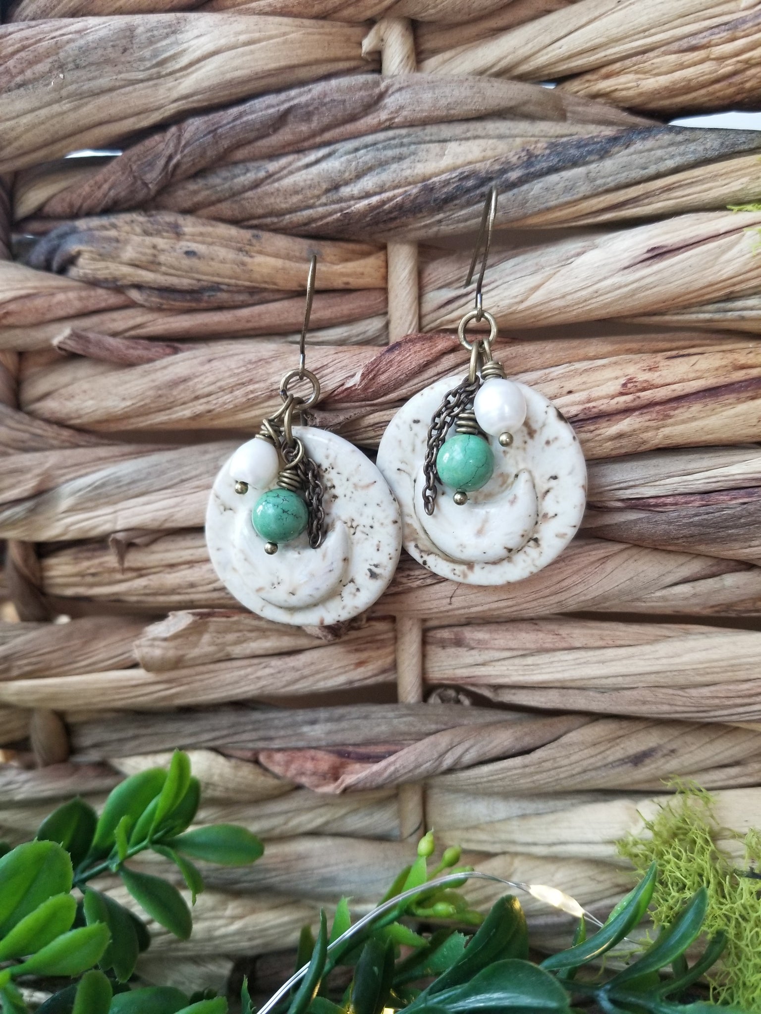 Moonflower Earrings