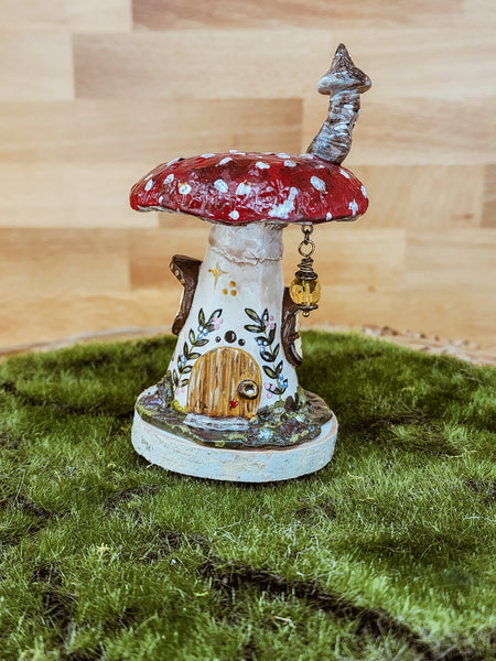 Forest Witch Mushroom Cottage