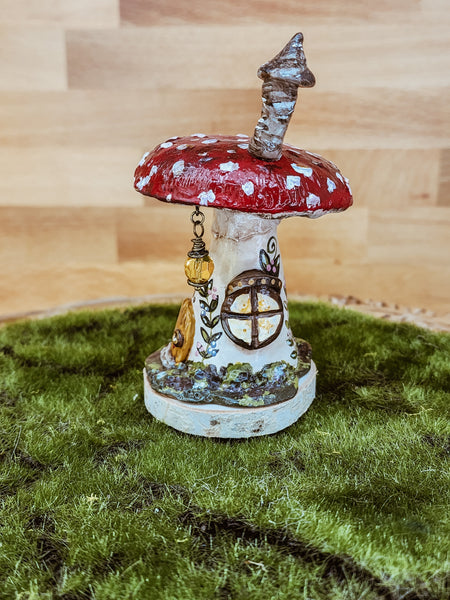 Forest Witch Mushroom Cottage