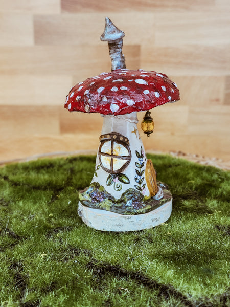 Forest Witch Mushroom Cottage
