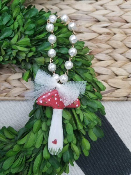 Mushroom charm